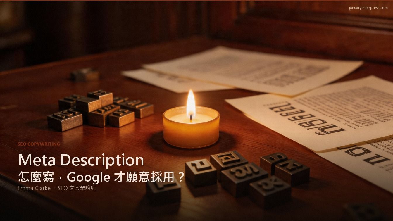 Meta Description 怎麼寫，Google 才願意採用？