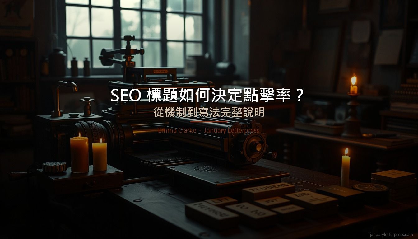SEO 標題如何決定點擊率？從機制到寫法完整說明