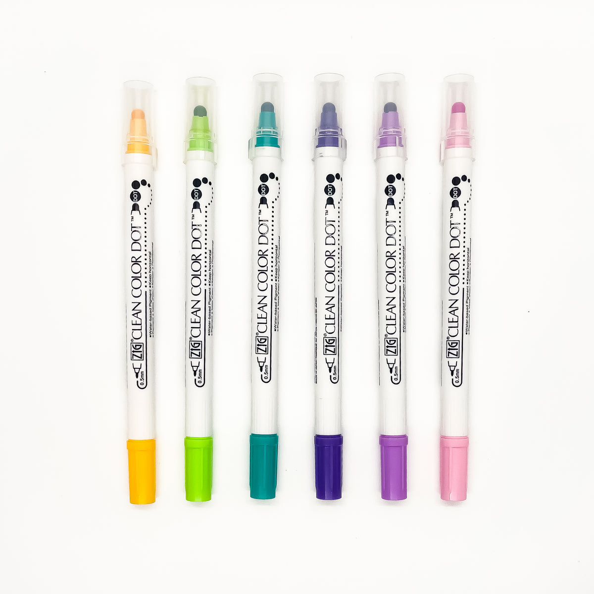 Zig Clean Color DOT Marker Set – January Letterpress