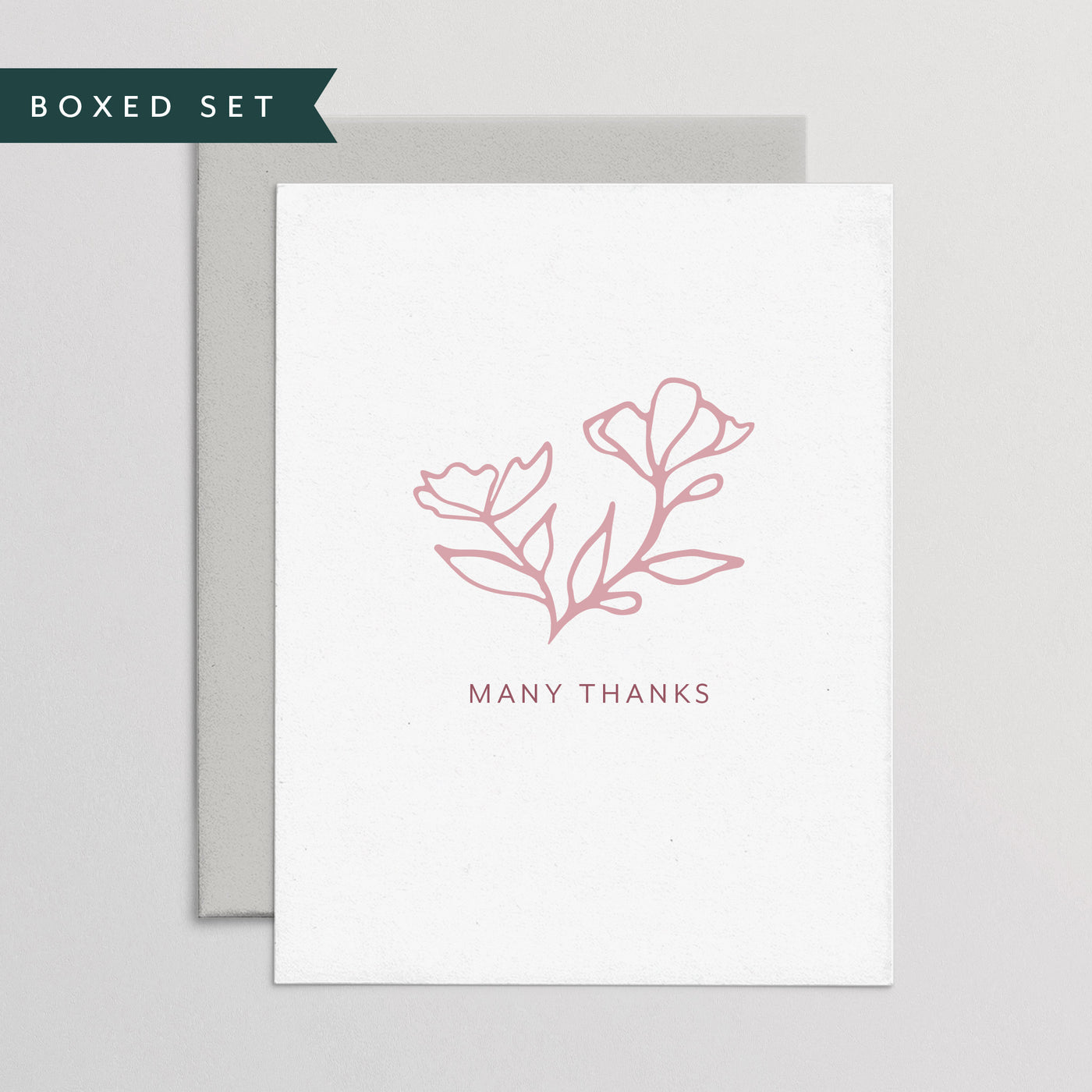 Many Thanks Floral Boxed Set